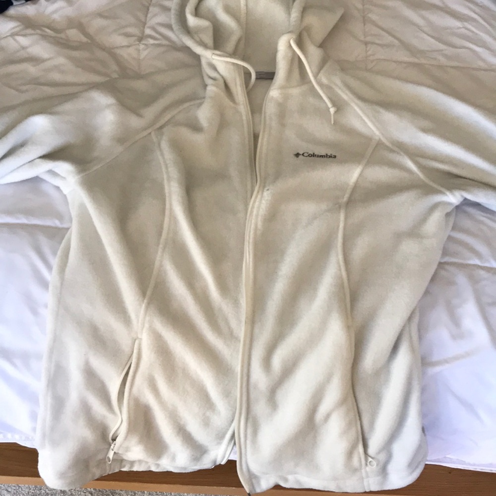 White Columbia jacket